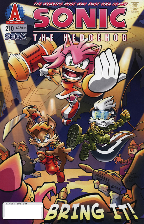 Sonic - Archie Adventure Series May 2010 Comic cover page